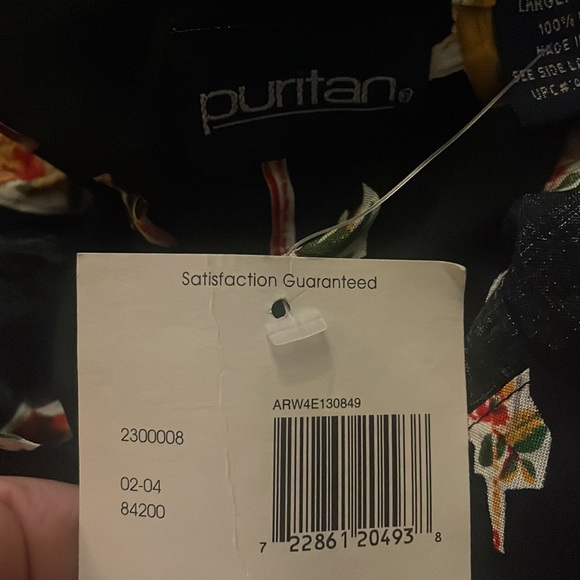 PURITAN DRINK 🍹 BUTTONDOWN, NWT - Picture 4 of 4